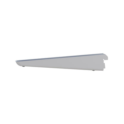 Flexi Storage 270mm White Double Slot Bracket Steel Durable Support