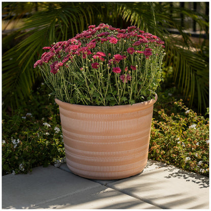 Trendspot Forum Planters Terracotta Weather Resistant Pp 3 Pack 14.4in