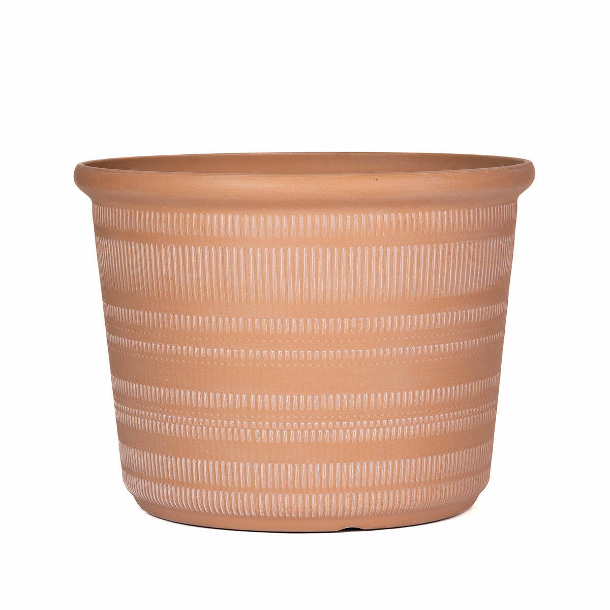 Trendspot Forum Planters Terracotta Weather Resistant Pp 3 Pack 14.4in