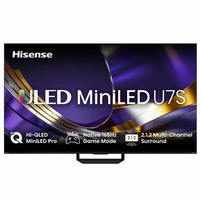 Hisense U7SAU Uled Mini LED 4K Smart Tv 165Hz Black 55U7SAU 55 Inch