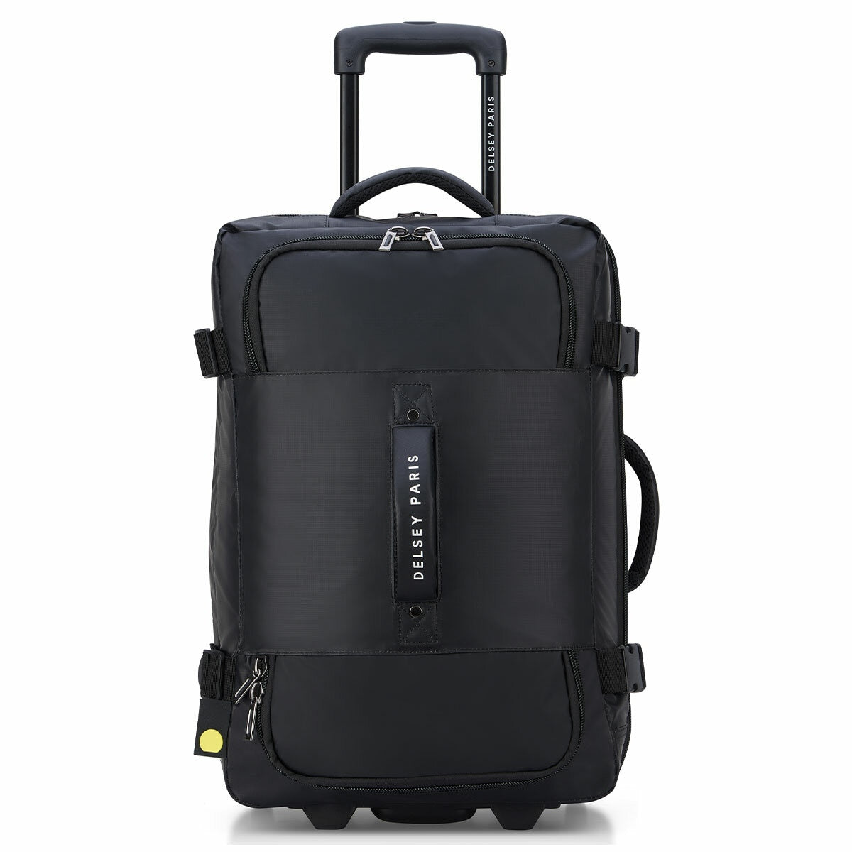 Delsey Raspail Wheeled Duffle Bag Black Polyester 64cm 55L