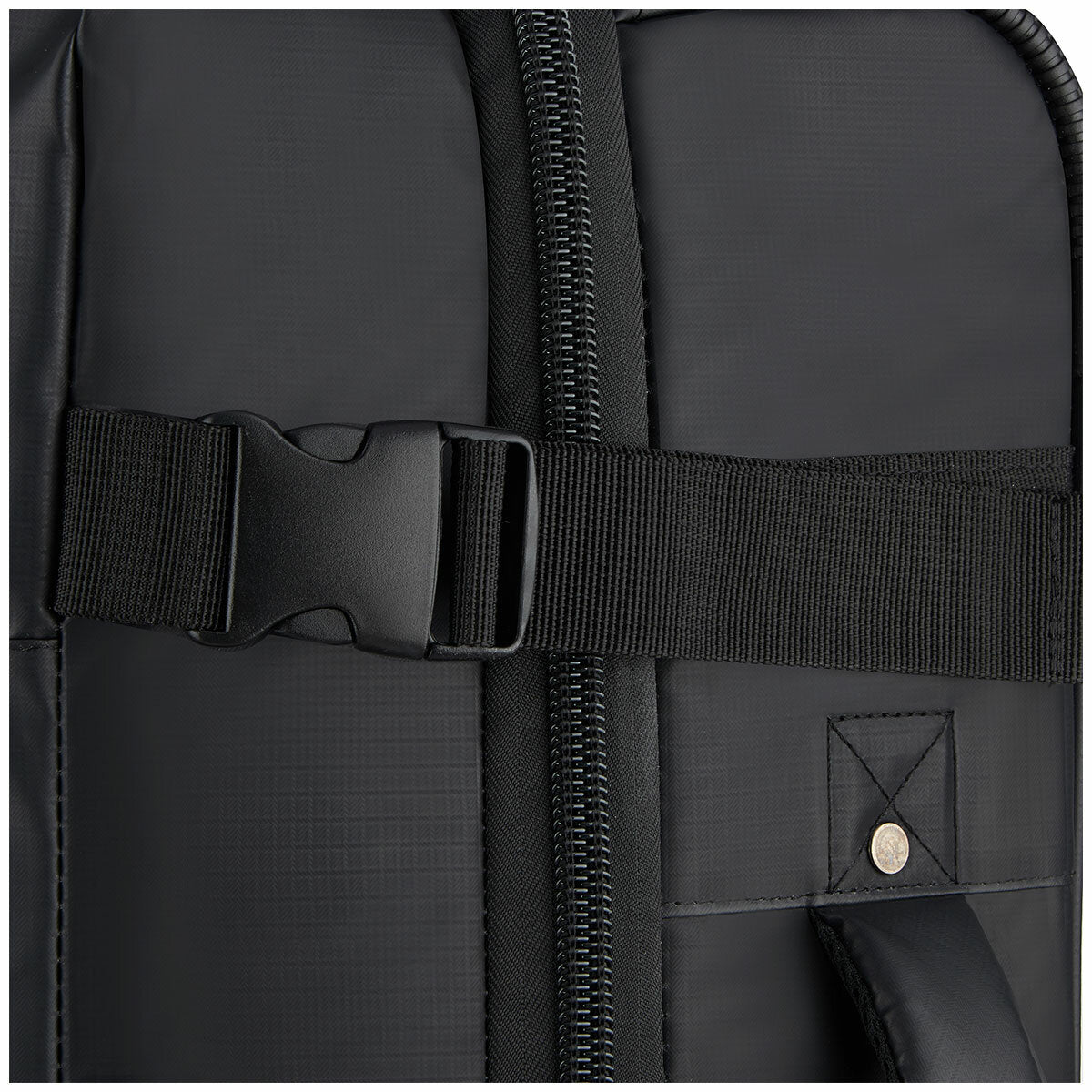 Delsey Raspail Wheeled Duffle Bag Black Polyester 64cm 55L