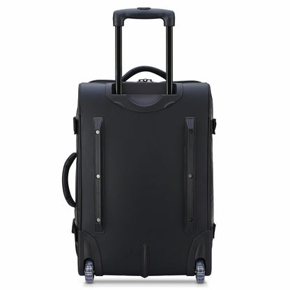 Delsey Raspail Wheeled Duffle Bag Black Polyester 64cm 55L