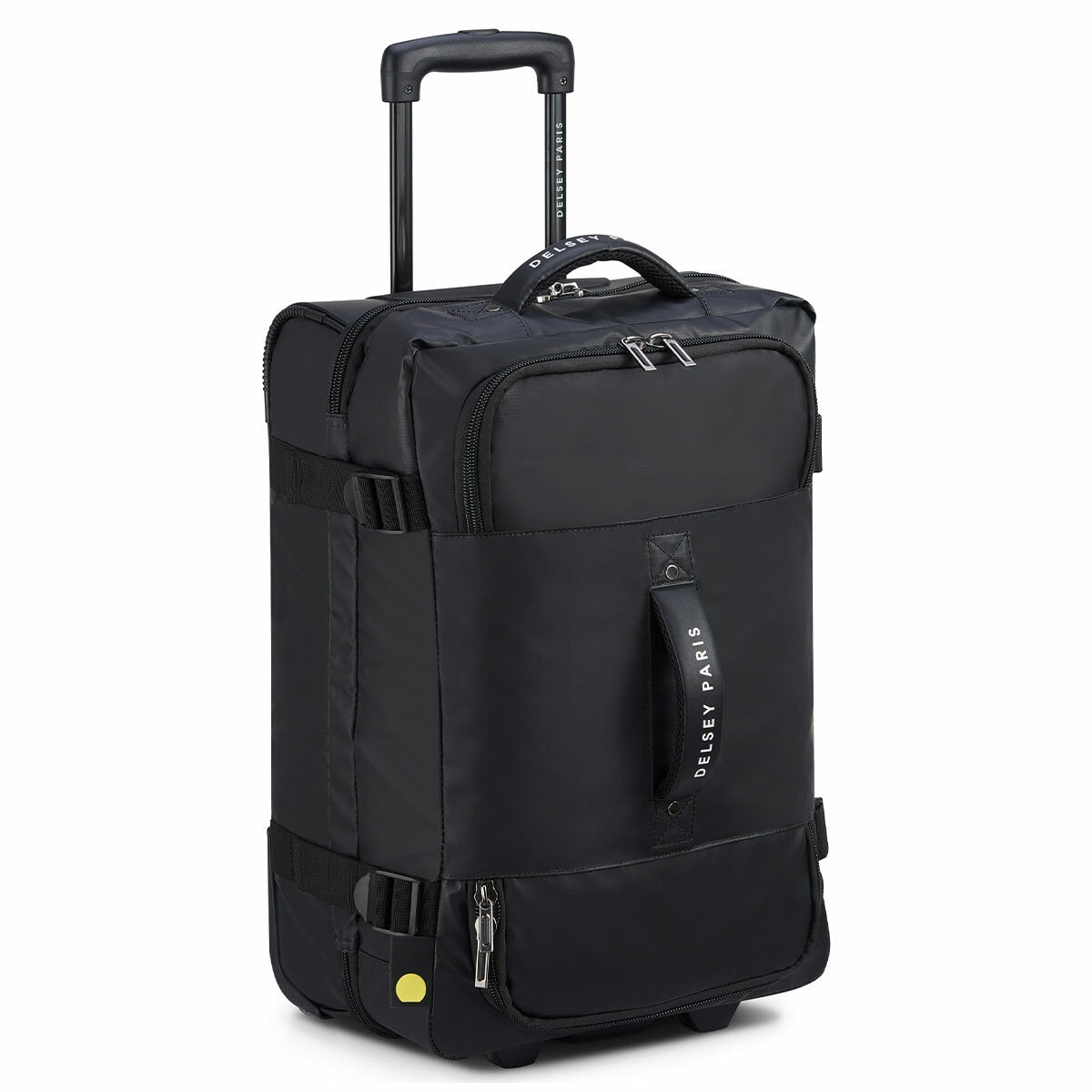 Delsey Raspail Wheeled Duffle Bag Black Polyester 64cm 55L
