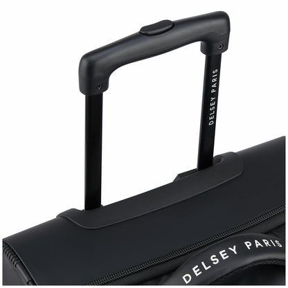 Delsey Raspail Wheeled Duffle Bag Black Polyester 64cm 55L