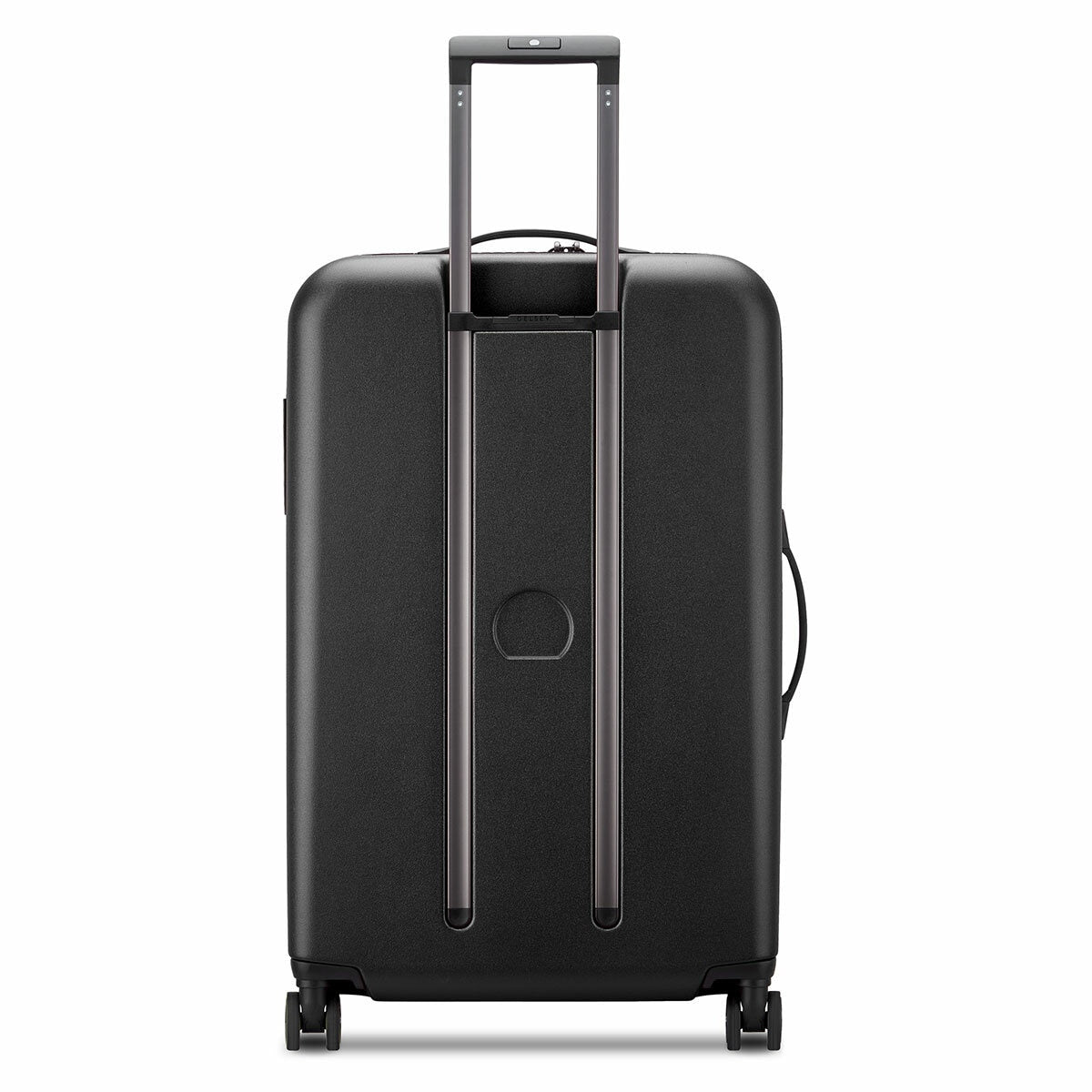 Delsey Turenne 2.0 Trolley Suitcase Black Polycarbonate Tsa 75cm