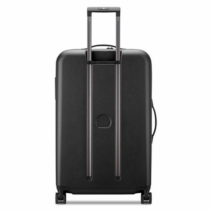 Delsey Turenne 2.0 Trolley Suitcase Black Polycarbonate Tsa 75cm