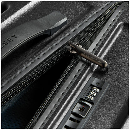 Delsey Turenne 2.0 Trolley Suitcase Black Polycarbonate Tsa 75cm