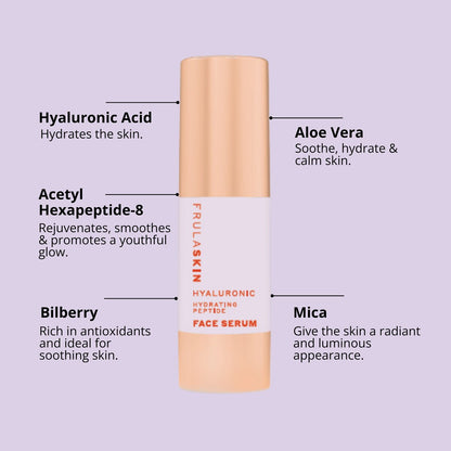 Frula Hyaluronic Peptide Hydrating Face Serum 30ml