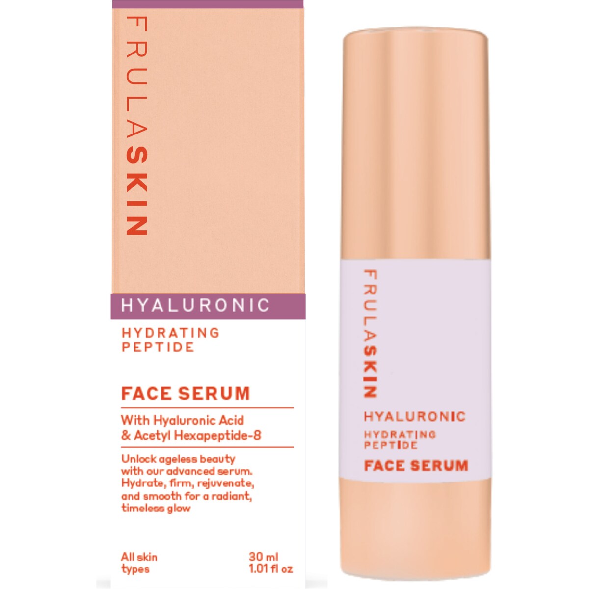 Frula Hyaluronic Peptide Hydrating Face Serum 30ml