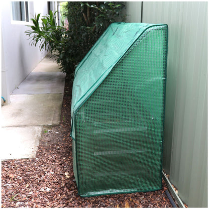 Greenlife Slimline Garden Bed And Greenhouse Cover 120 x 45 x 45cm Charcoal