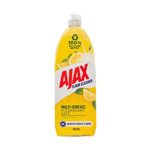 Ajax Lemon Floor Cleaner - 750mL