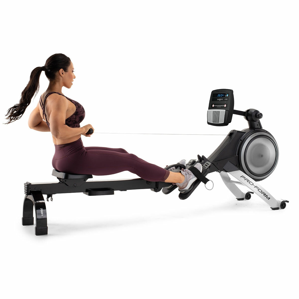 Proform 750R Rower Ifit Compatible Black 114kg