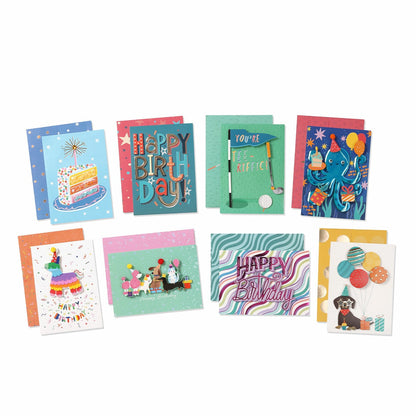 Design Studio All Occasion Handcrafted Cards with Rigid Box 40 Pack