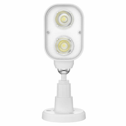 Infinity X1 Solar Security Motion Lights White Rechargeable 2 Pack