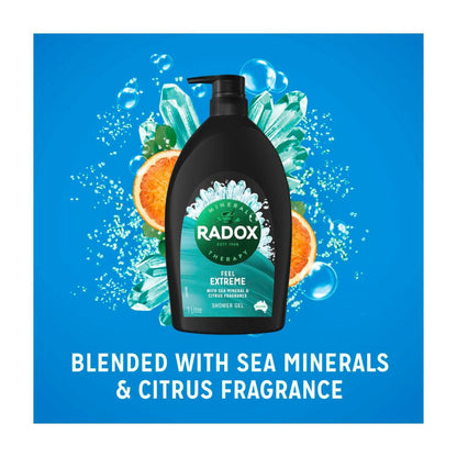 Radox Feel Extreme Men Body Wash - 1L