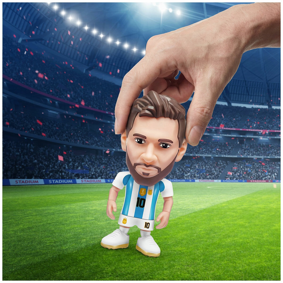 Zuru Fifa World Cup 2026 Ballers Collectible Black/Blue Pitch 4 Pack