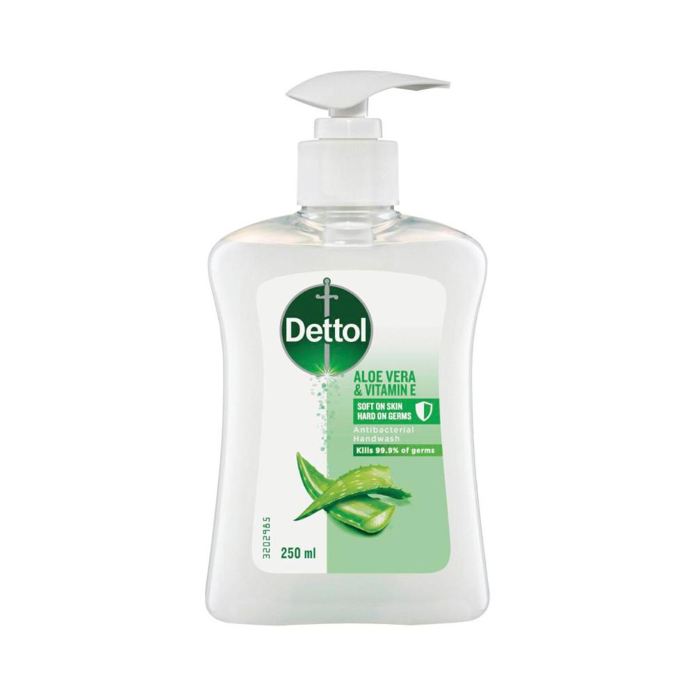 Dettol Liquid Hand Wash Pump Aloe - 250mL