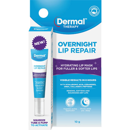 Dermal Therapy Overnight Lip Repair Hydrating Mask 10g