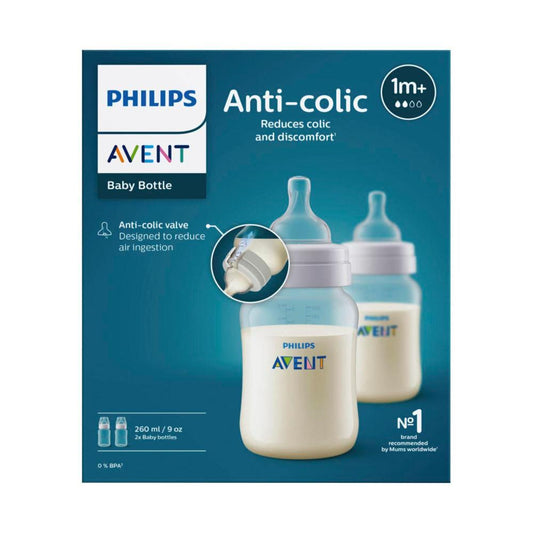Avent Bottle Feeding Twin Pack Regular - 260mL