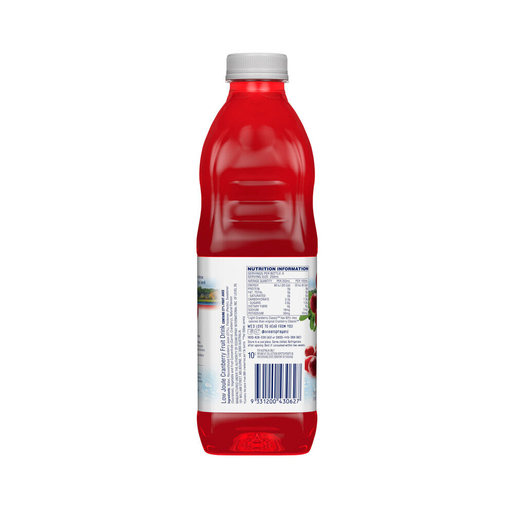 Ocean Spray Drink Cranberry Light - 1.5L
