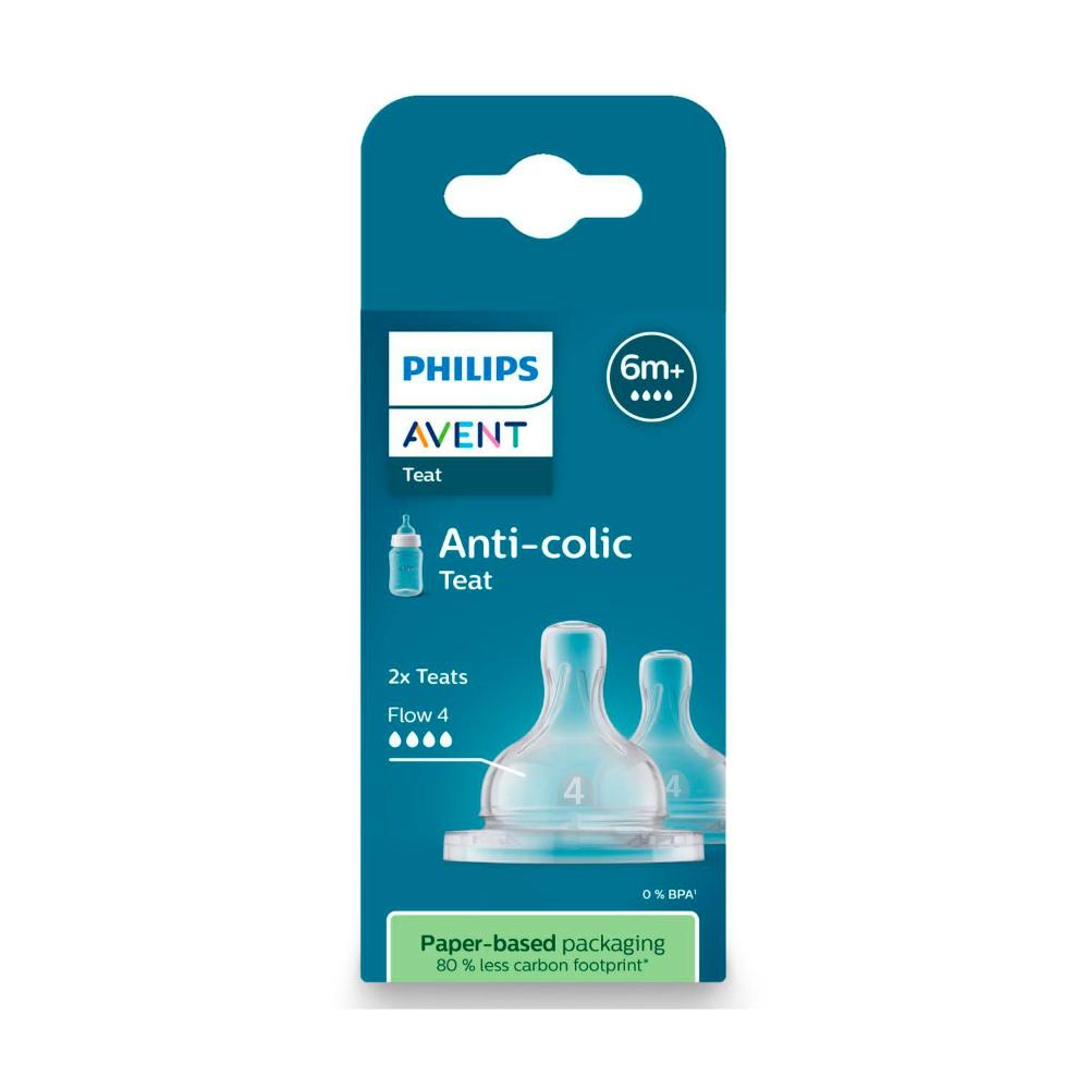 Avent Fast Flow Teat 6+ Months - 2 pack