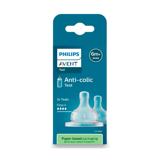 Avent Fast Flow Teat 6+ Months - 2 pack