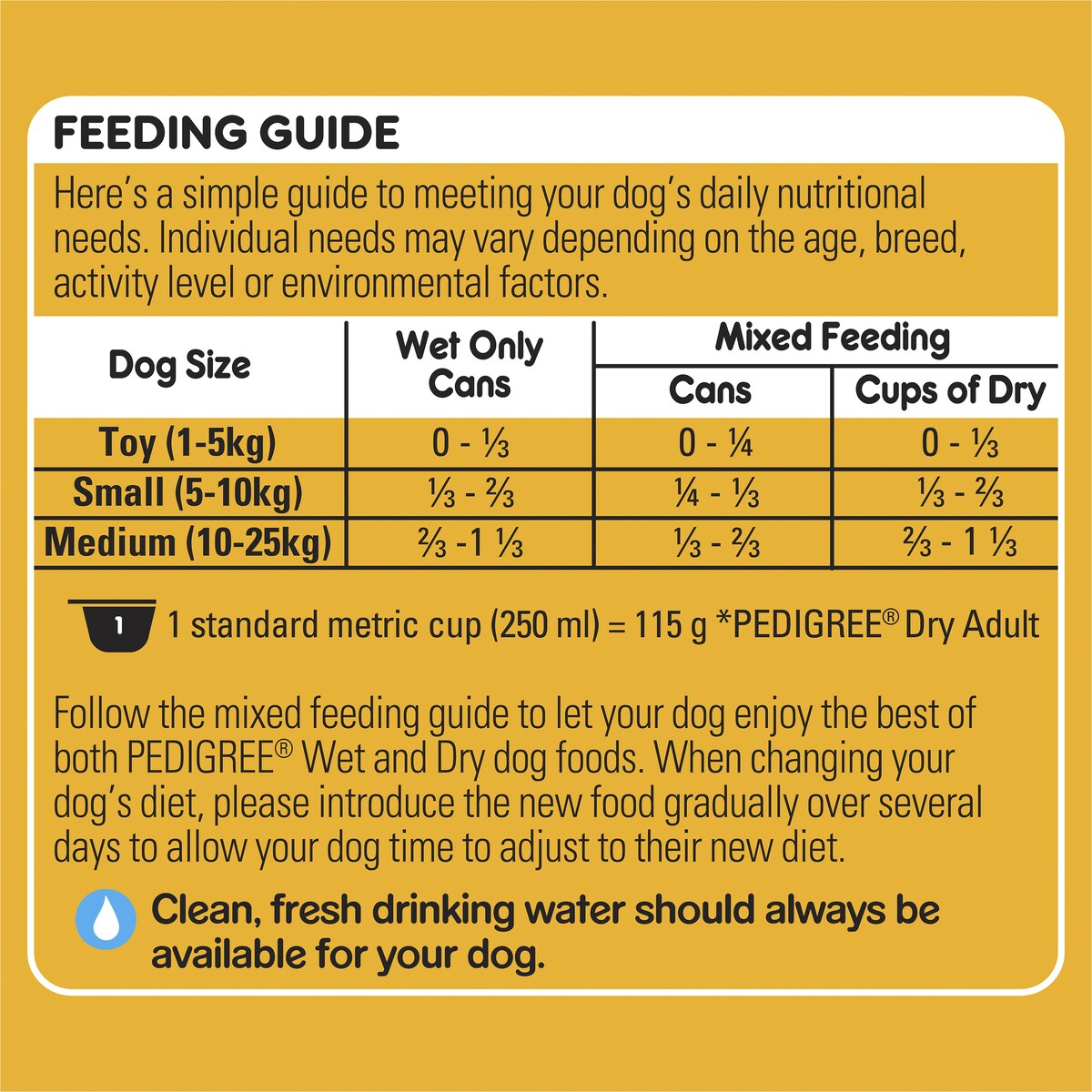 Pedigree Adult Wet Dog Food with Beef, Vegies & Gravy Casserole Can 1.2kg