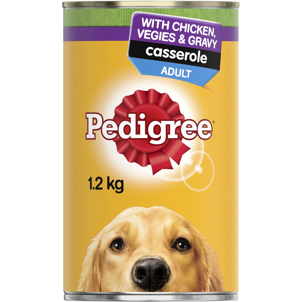 Pedigree Casserole With Chicken & Gravy Wet Dog Food Can 1.2kg