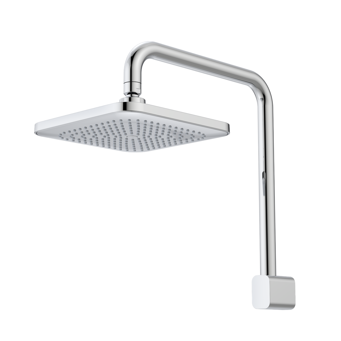 Luna Fixed Overhead Shower - 200mm - Chrome