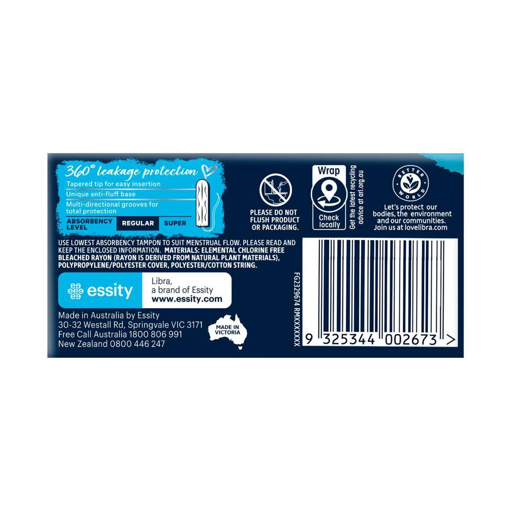 Libra Original Super Tampons - 16 pack