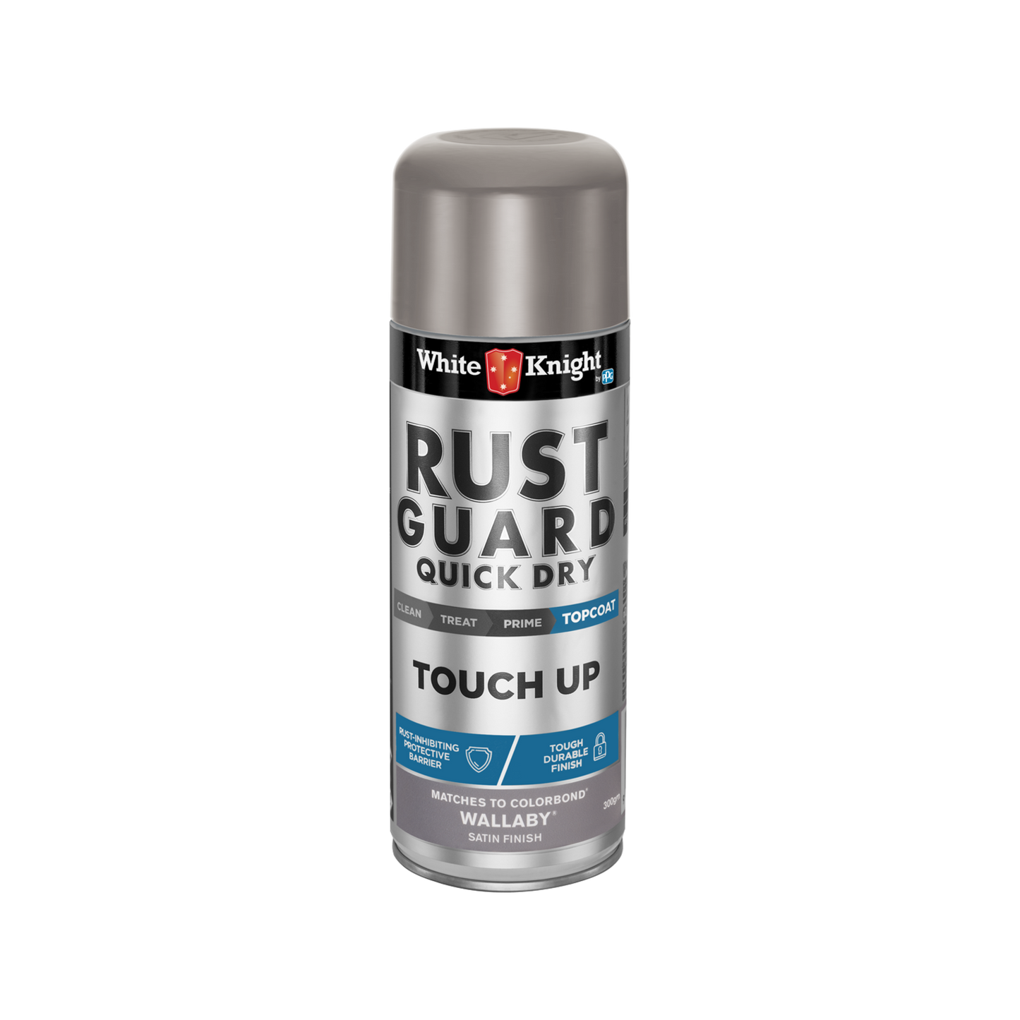 White Knight Rust Guard Spray Paint - 300g - Wallaby