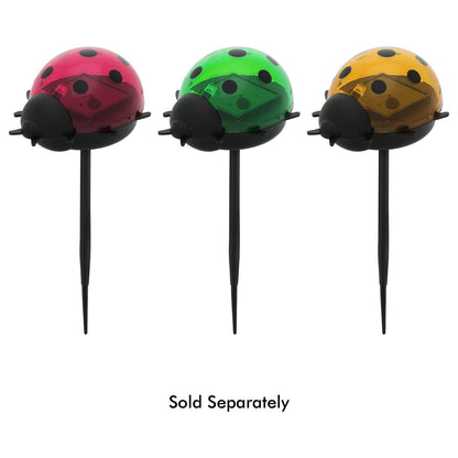 Click Solar Path Light Ladybug - 60 x 140mm - Red