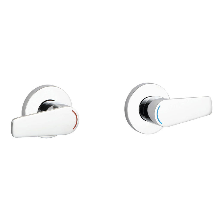 Evekare Chrome 1 4 Turn Extended Lever Wall Top Assembly