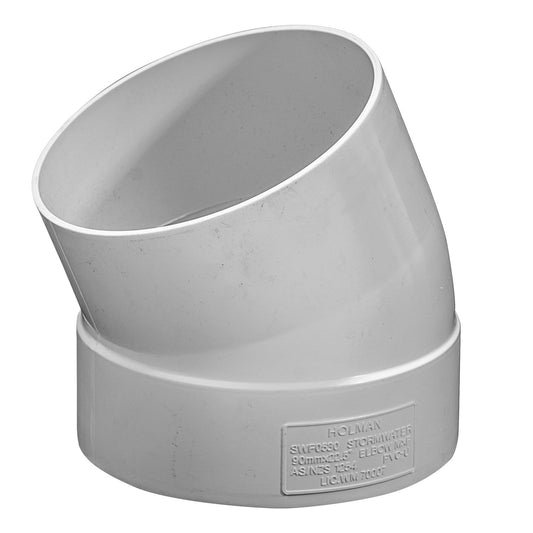 Holman 90mm Stormwater Elbow - 22.5°
