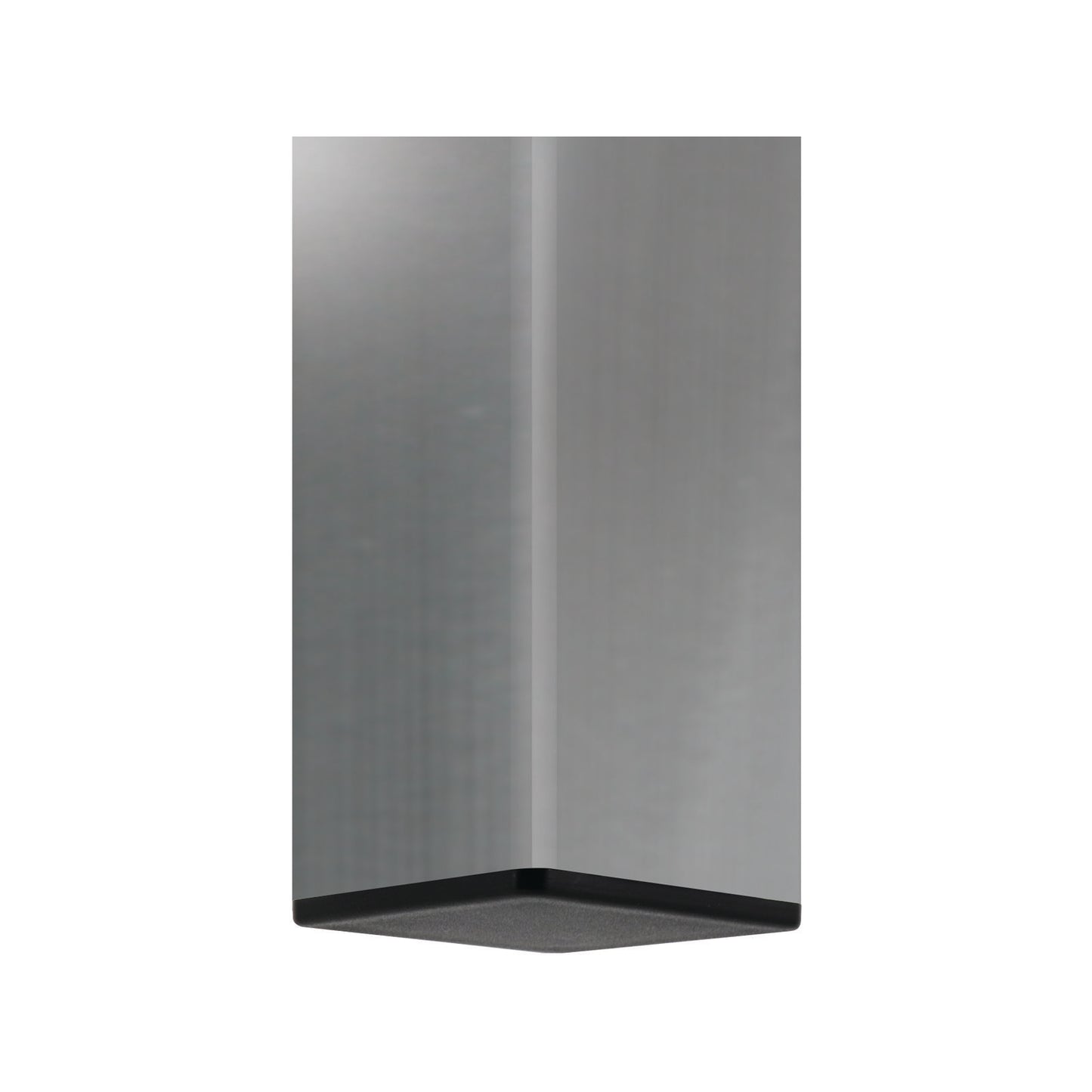 Surface Gard Black Square Plastic Chair Tip - 50mm - 4 Pack