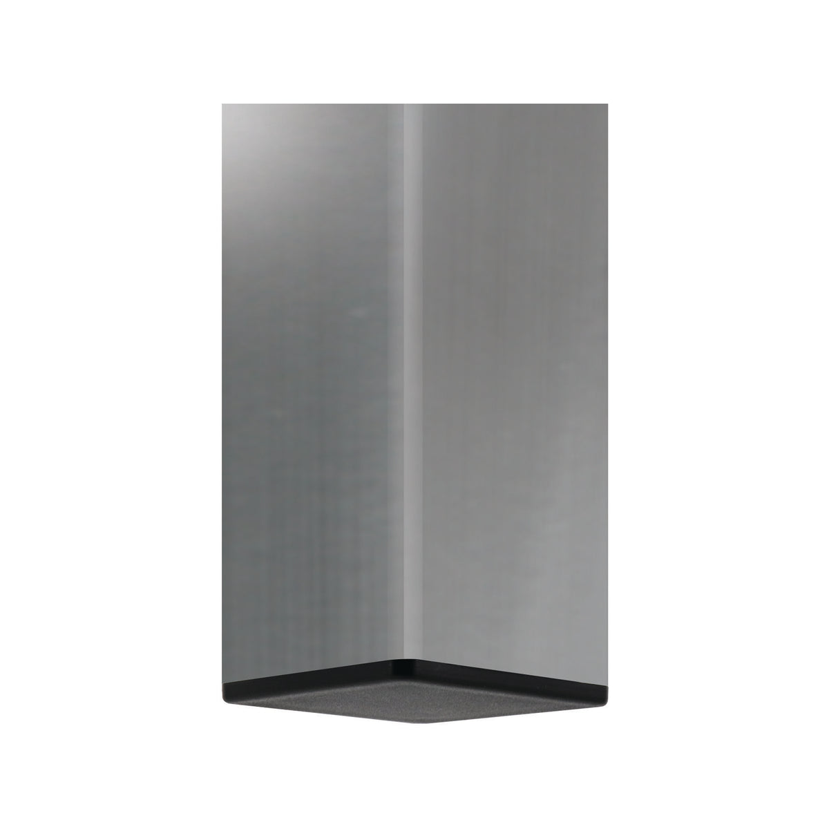 Surface Gard Black Square Plastic Chair Tip 50mm 4 Pack