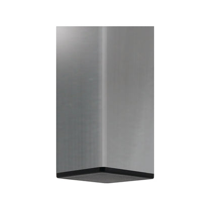 Surface Gard Black Square Plastic Chair Tip - 50mm - 4 Pack