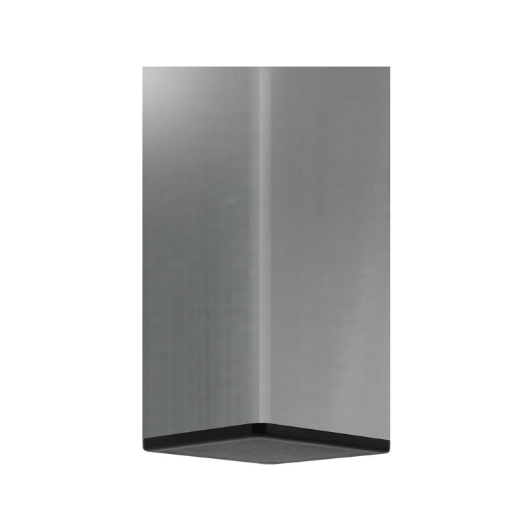 Surface Gard Black Square Plastic Chair Tip 50mm 4 Pack