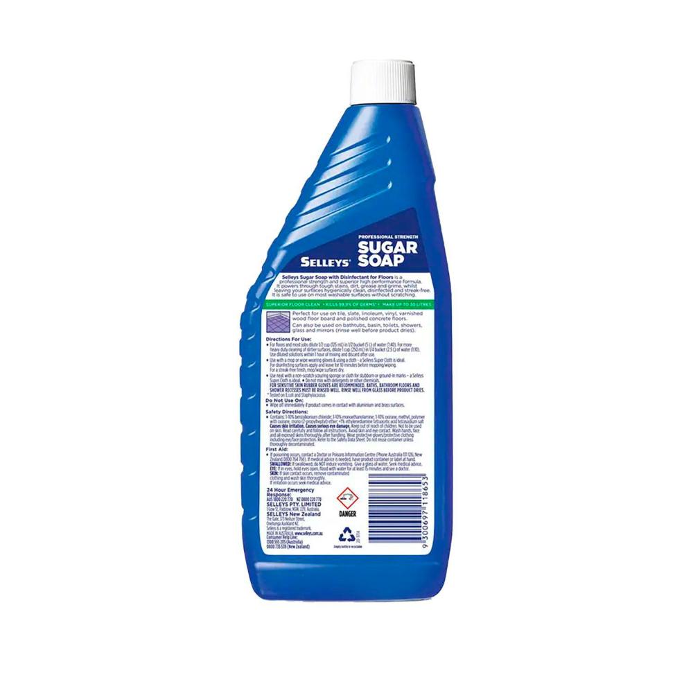 Selleys Liquid Sugar Soap - 750mL