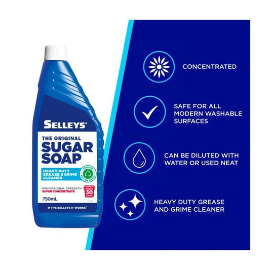 Selleys Liquid Sugar Soap - 750mL