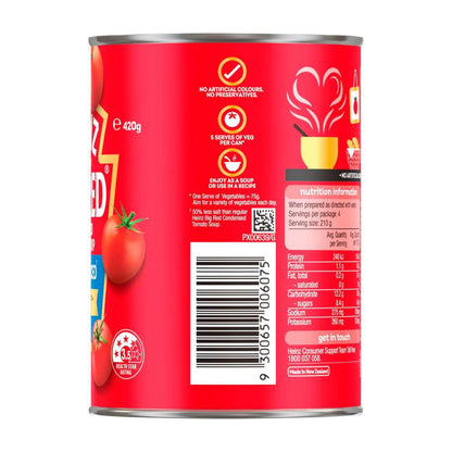 Heinz Big Red Tomato Soup Can Salt Reduced - 420g