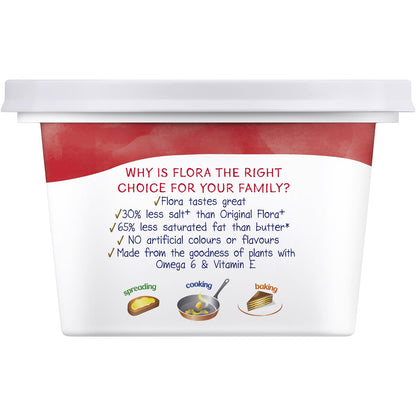 Flora Margarine Spread Salt Reduced 500g