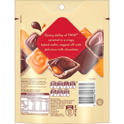 Pods Pods Twix Chocolate Snack & Share Bag 160g