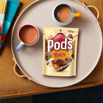 Pods Pods Twix Chocolate Snack & Share Bag 160g