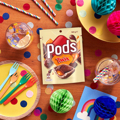 Pods Twix Chocolate Snack & Share Bag 160g