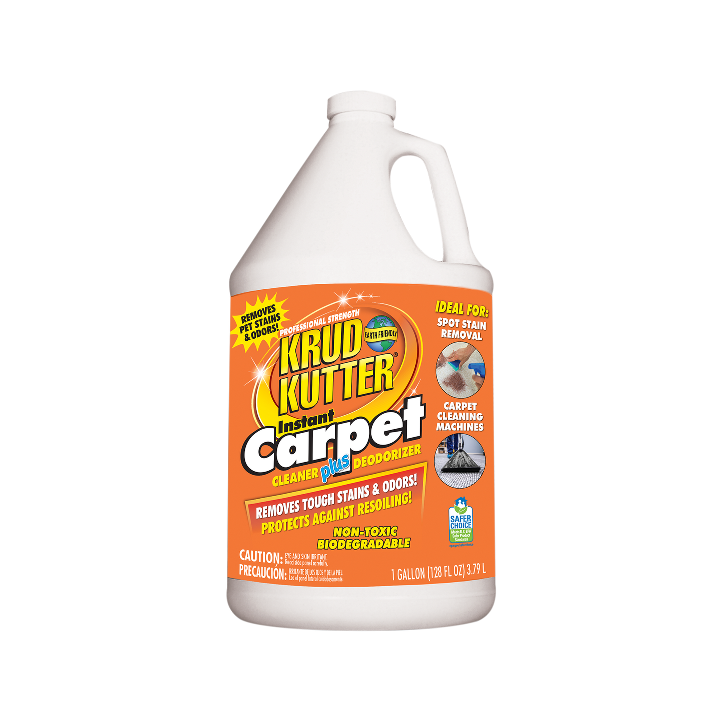 Krud Kutter Instant Carpet Stain Remover Plus Deodoriser - 3.78L