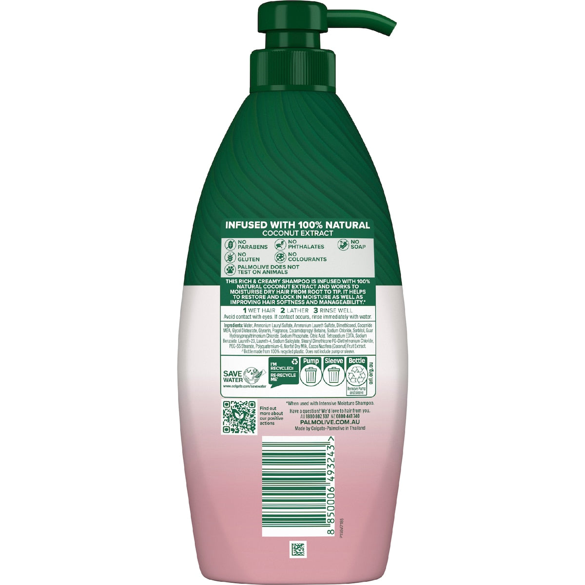Palmolive Shampoo Naturals Intensive Moisture 700ml