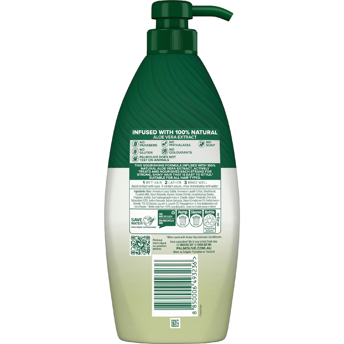 Palmolive Shampoo Naturals Active Nourishment 700ml