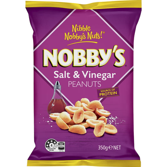 Nobbys Peanuts Salt & Vinegar 350g